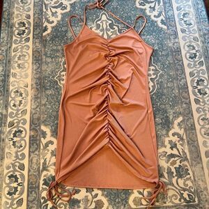 SHEIN Curve 4XL Dusty Rose Body Com Dress Super SEXY Pink